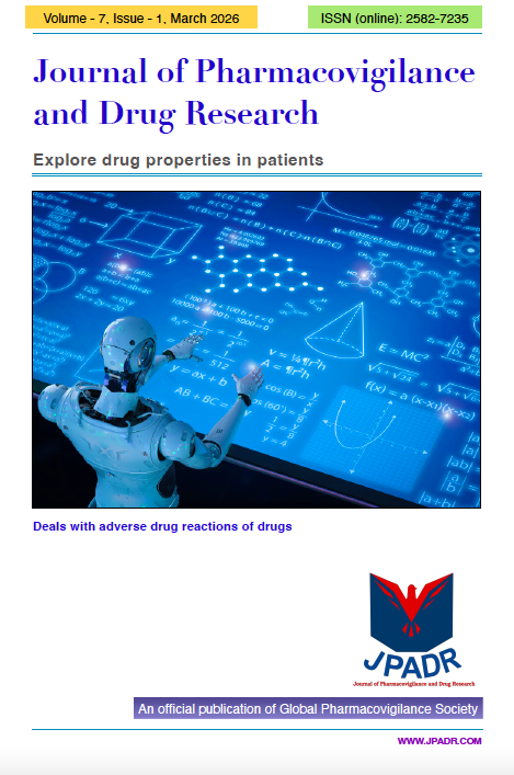 					View Vol. 7 No. 1 (2026): Journal of Pharmacovigilance and Drug Research
				